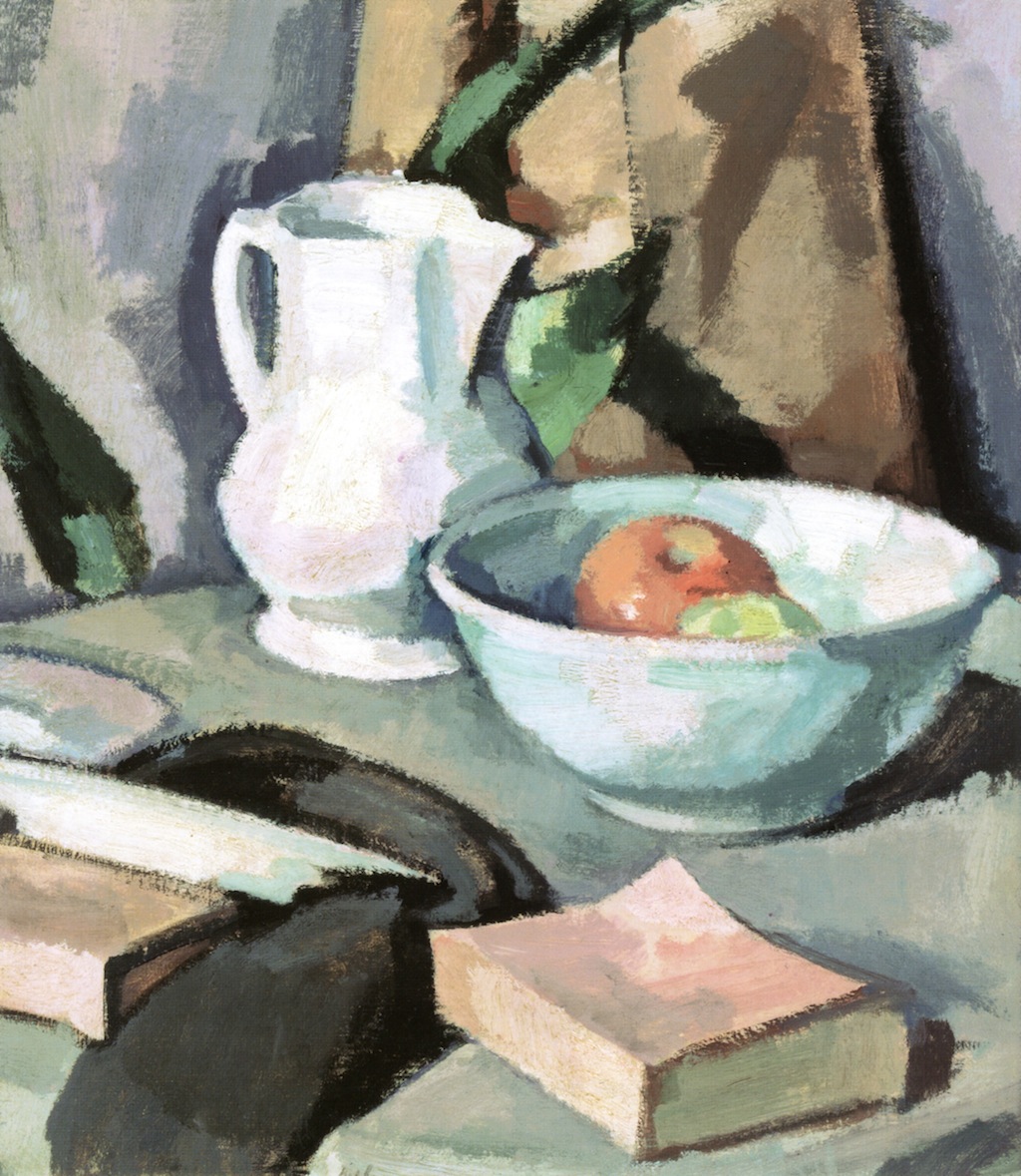 Still Life with a Jug and a Bowl of Apples (1924) Samuel Peploe tablo - Dekolata