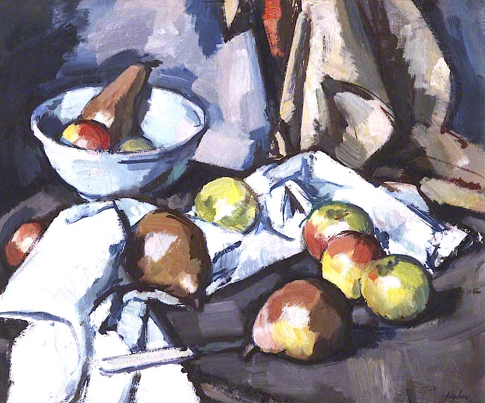 Still Life. Fruit (1931) Samuel Peploe tablo - Dekolata