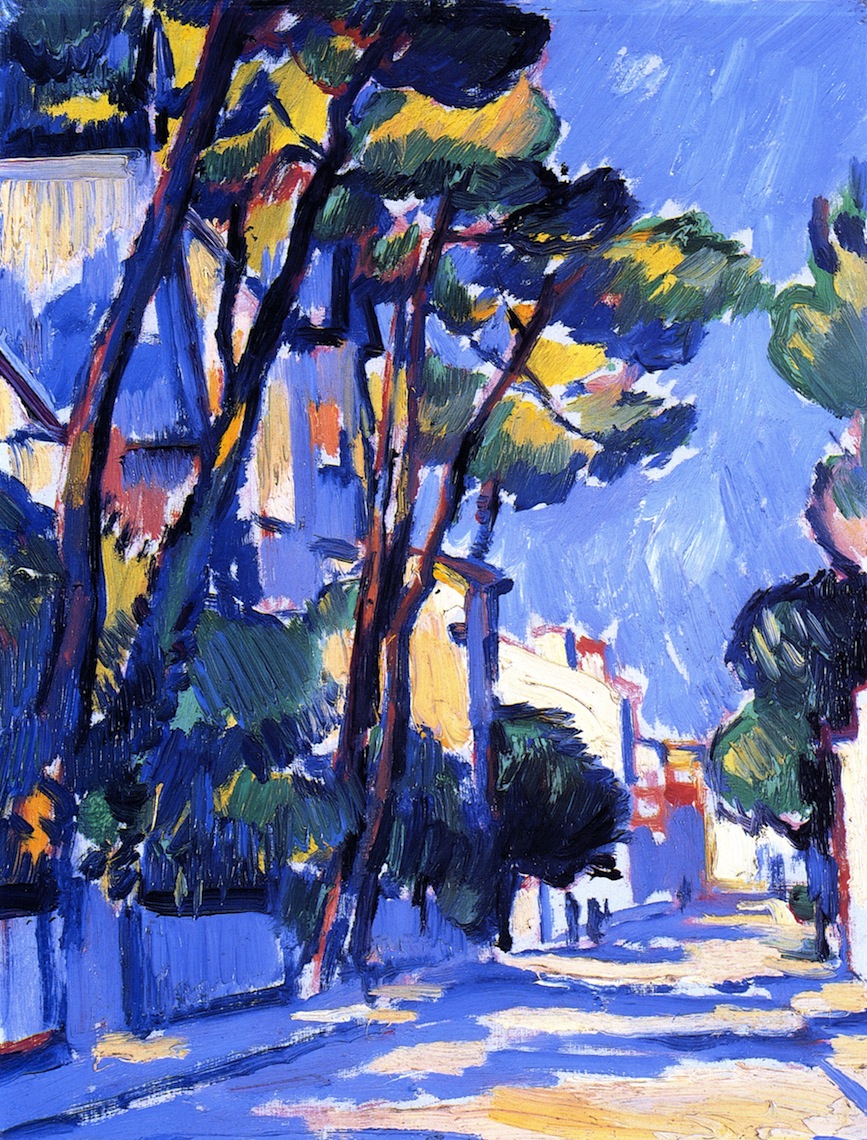 Street Scene, France (1910) Samuel Peploe tablo - Dekolata