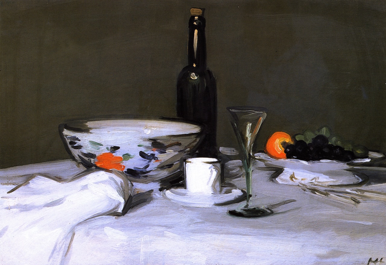 The Black Bottle (1905) Samuel Peploe tablo - Dekolata