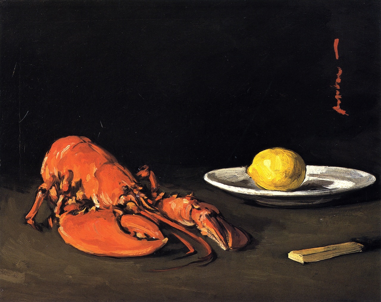 The Lobster (1903) Samuel Peploe tablo - Dekolata