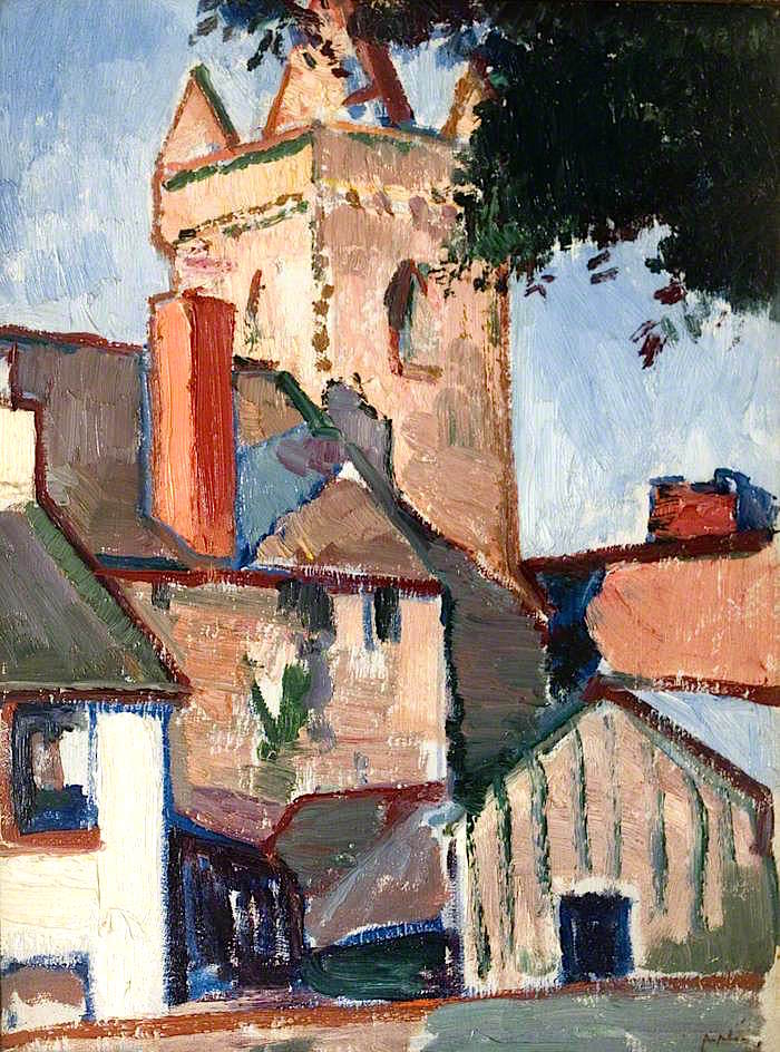The Tolbooth, Kirkcudbright Samuel Peploe tablo - Dekolata