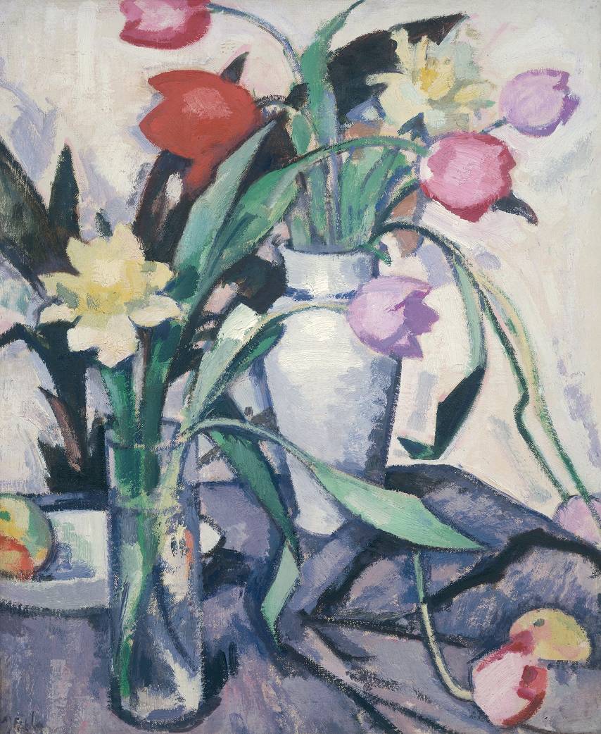 Tulips (1923) Samuel Peploe tablo - Dekolata