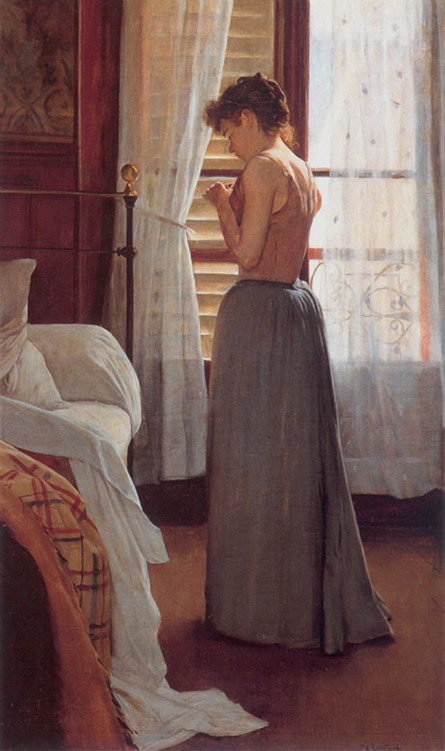 Figure study Santiago Rusiñol tablo - Dekolata