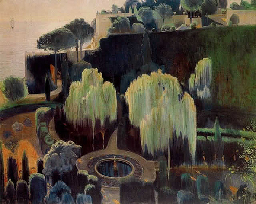 Pirate's Gardens (Mallorca) Santiago Rusiñol tablo - Dekolata