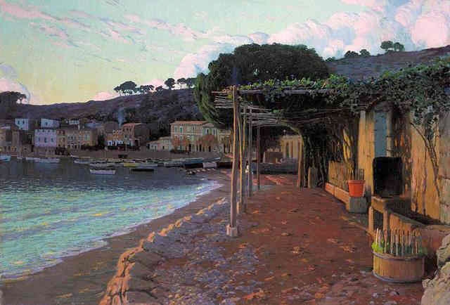 Sóller on the north coast of Mallorca (1905) – Santiago Rusiñol Tablo