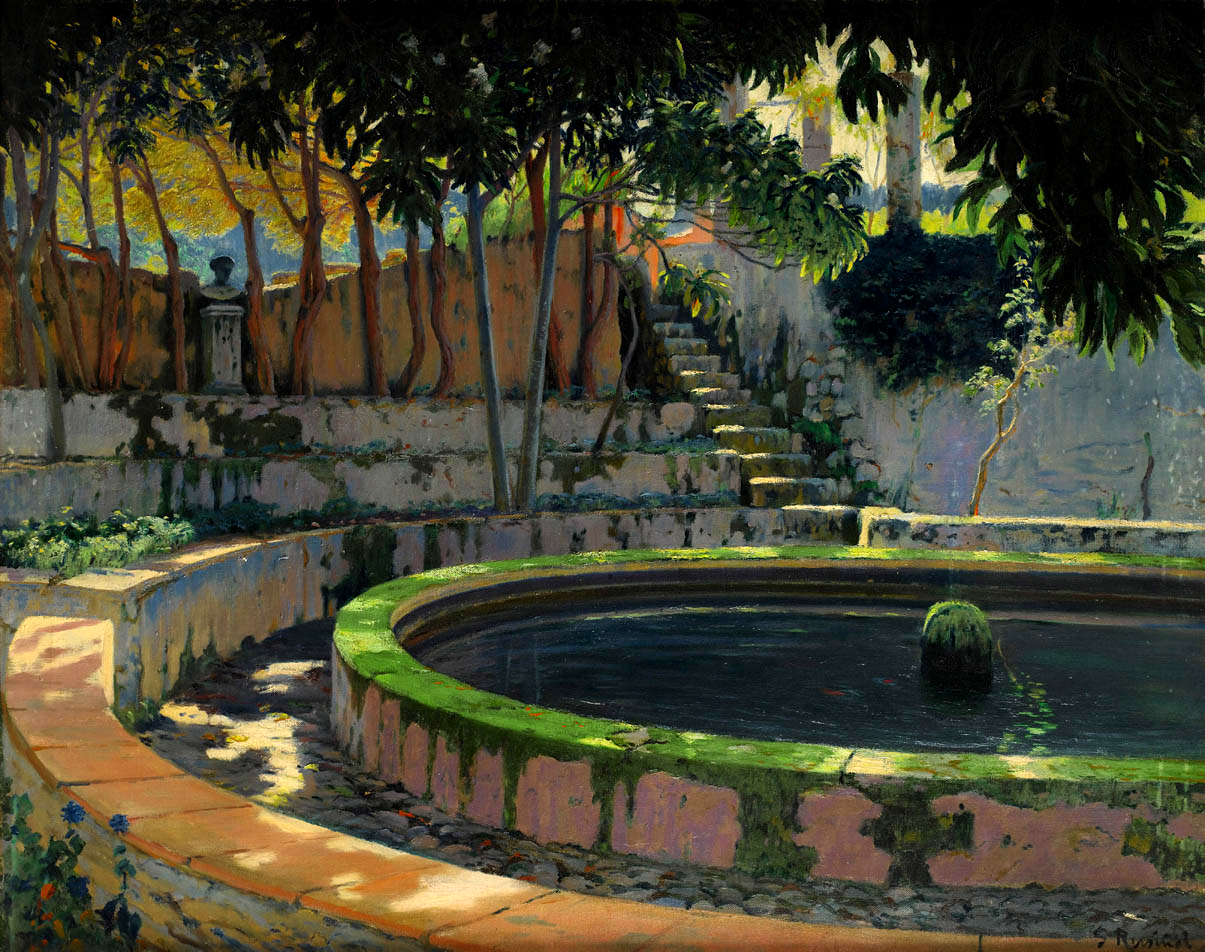 The Garden of Elegies at Son Moragues (1903) – Santiago Rusiñol Tablo