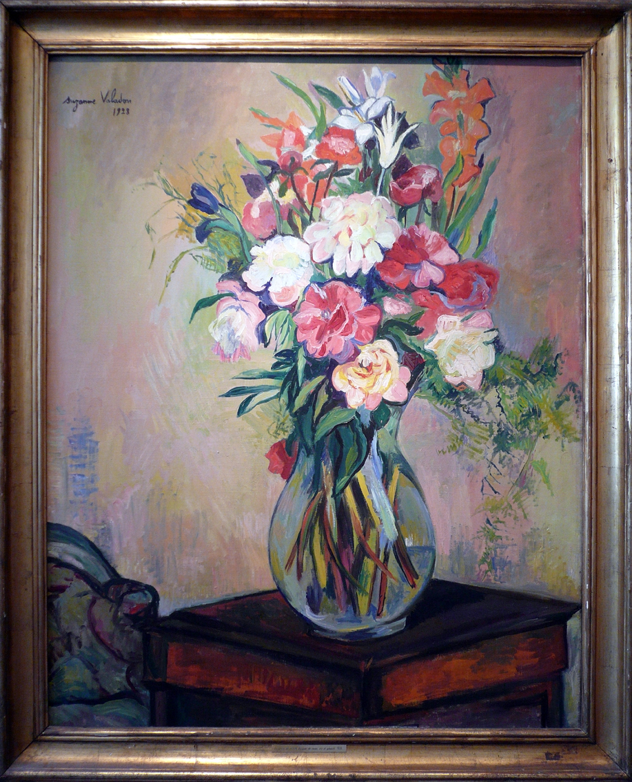 Bouquet of flowers Suzanne Valadon tablo - Dekolata