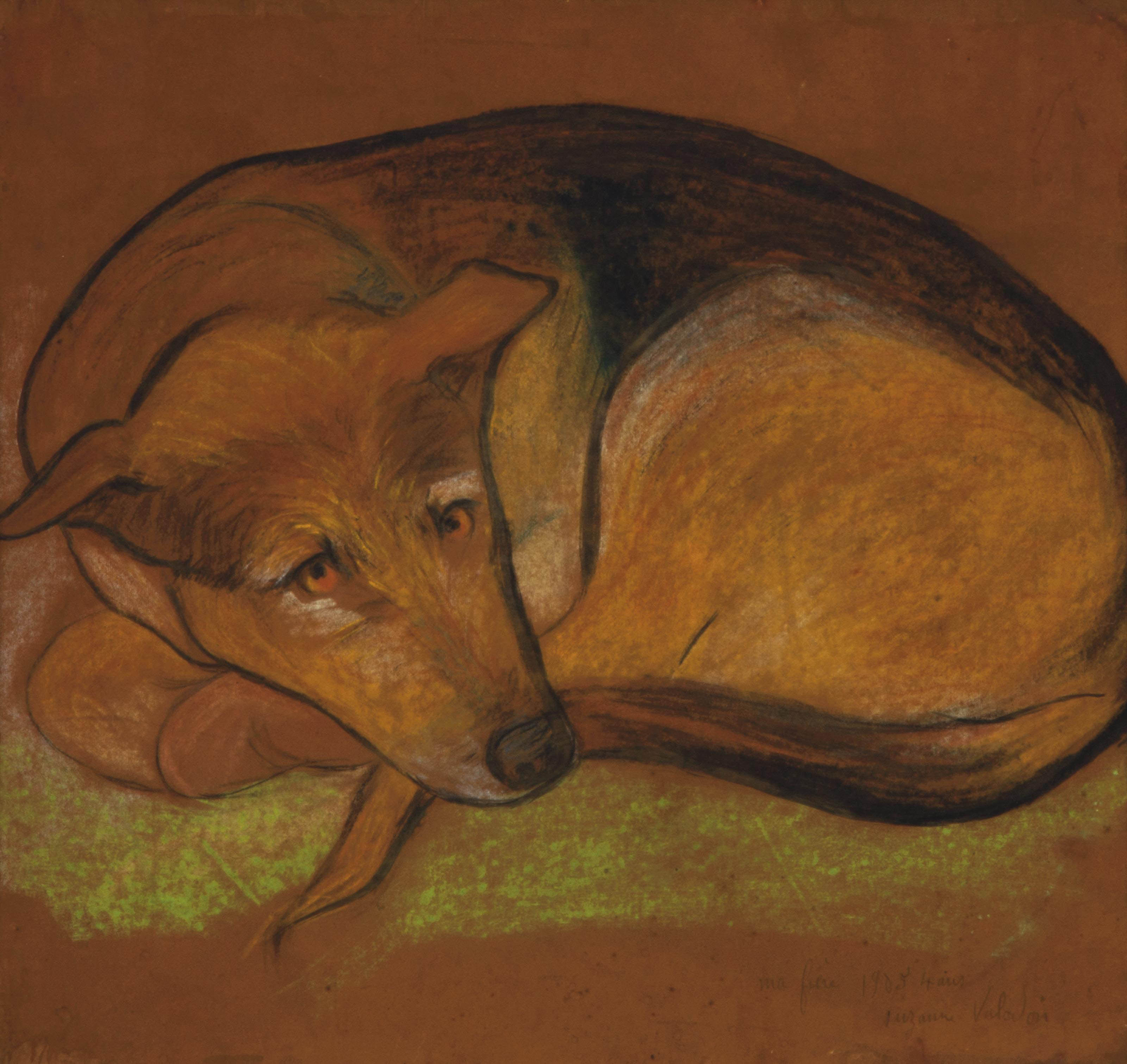 My proud at four years old (1905) Suzanne Valadon tablo - Dekolata