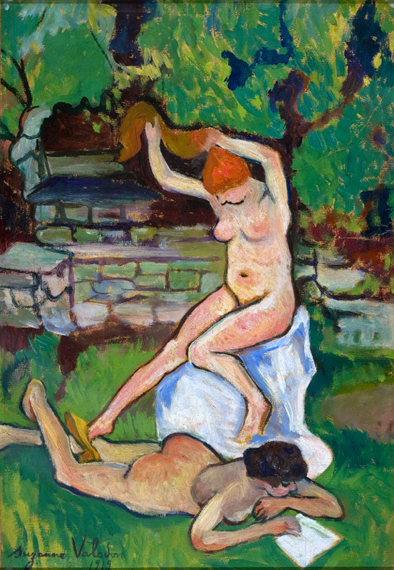 Nudes (1919) Suzanne Valadon tablo - Dekolata