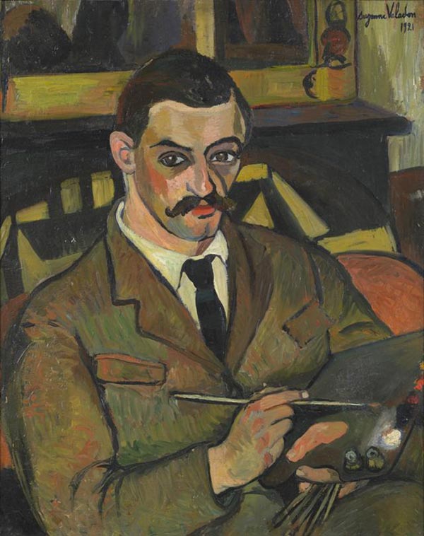 Portrait of Maurice Utrillo (1921) Suzanne Valadon tablo - Dekolata