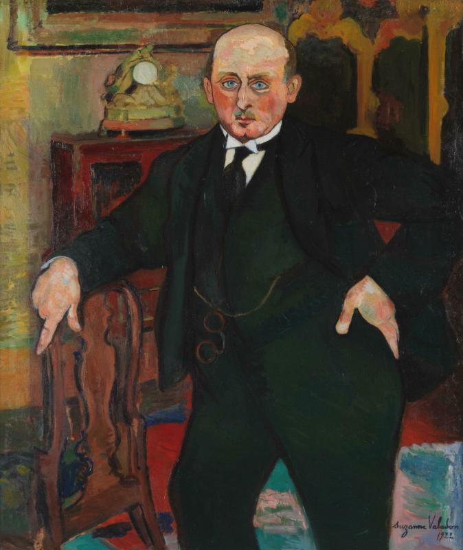 Portrait of Monsieur Mori (1922) – Suzanne Valadon Tablo