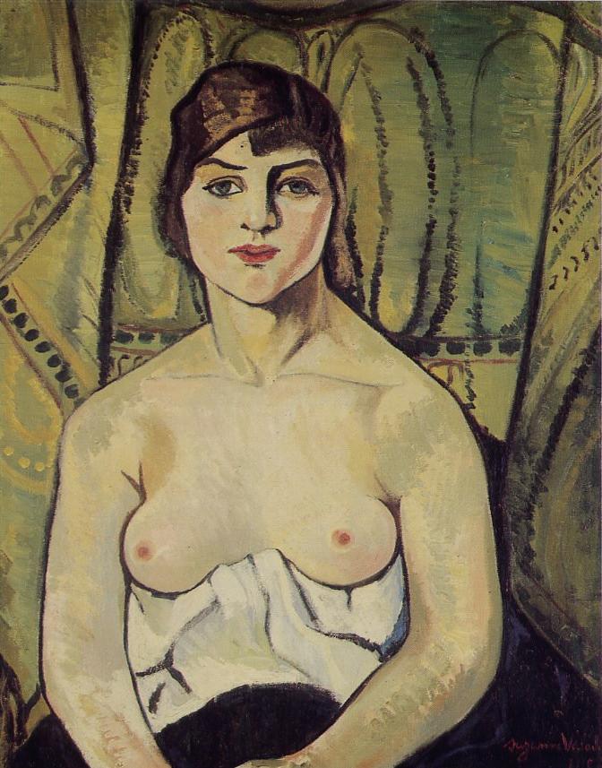 Portrait of a Woman (1917) – Suzanne Valadon Tablo