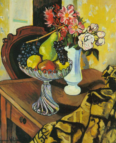 Still life Suzanne Valadon tablo - Dekolata