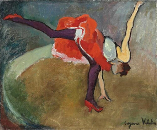 The Acrobat (1912) Suzanne Valadon tablo - Dekolata