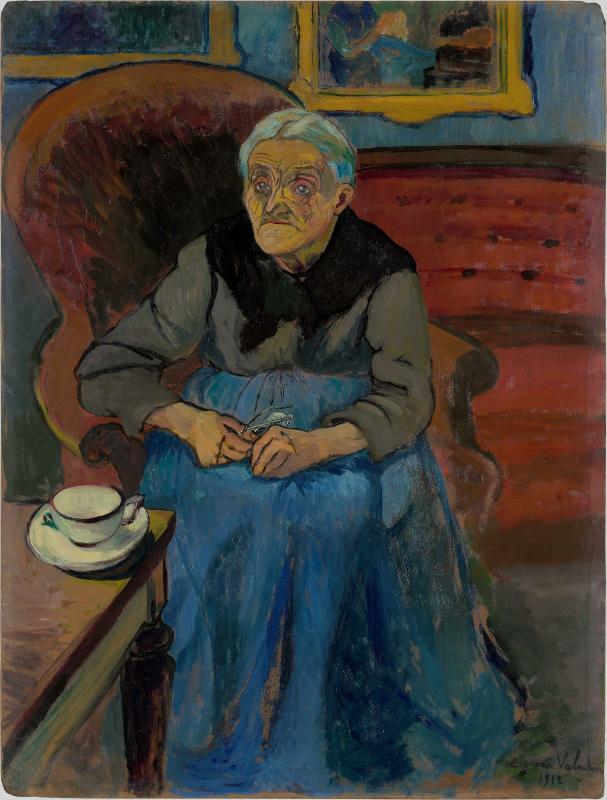 The Artist's Mother (1912) Suzanne Valadon tablo - Dekolata
