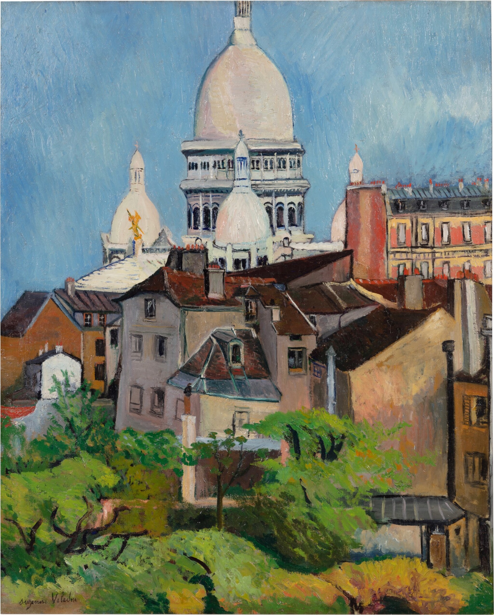 The Sacred Heart of Montmartre (1917) – Suzanne Valadon Tablo
