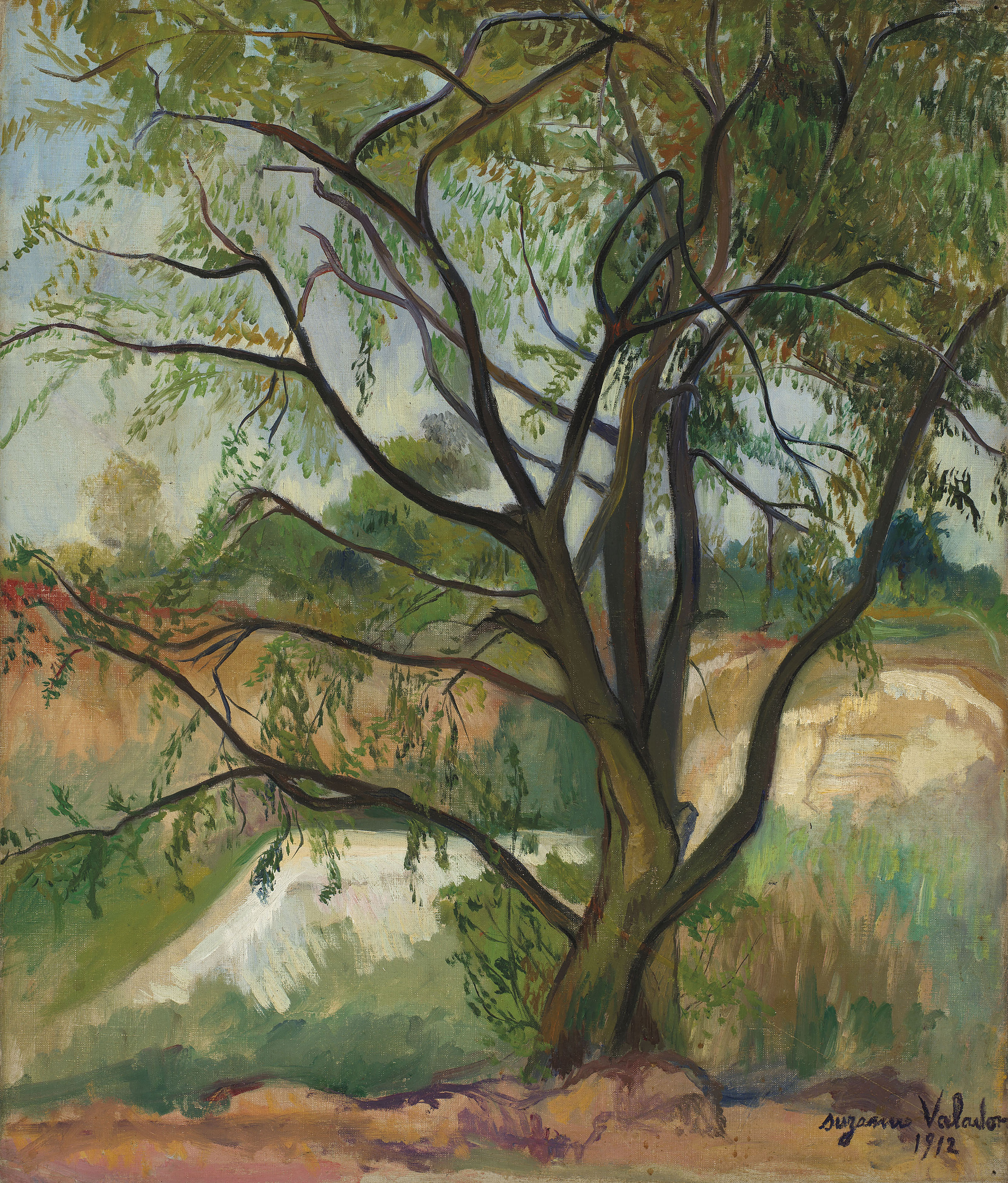 The Tree (1912) Suzanne Valadon tablo - Dekolata