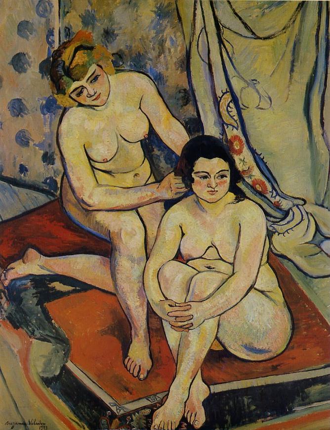 The Two Bathers (1923) Suzanne Valadon tablo - Dekolata