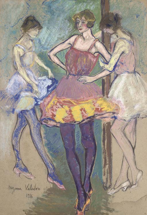 Three Dancers (1916) Suzanne Valadon tablo - Dekolata
