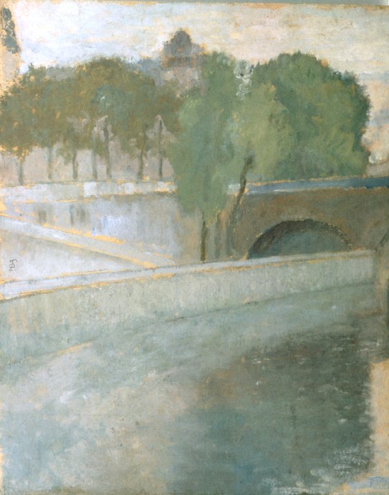 Bridge Over Seine Theodor Pallady tablo - Dekolata