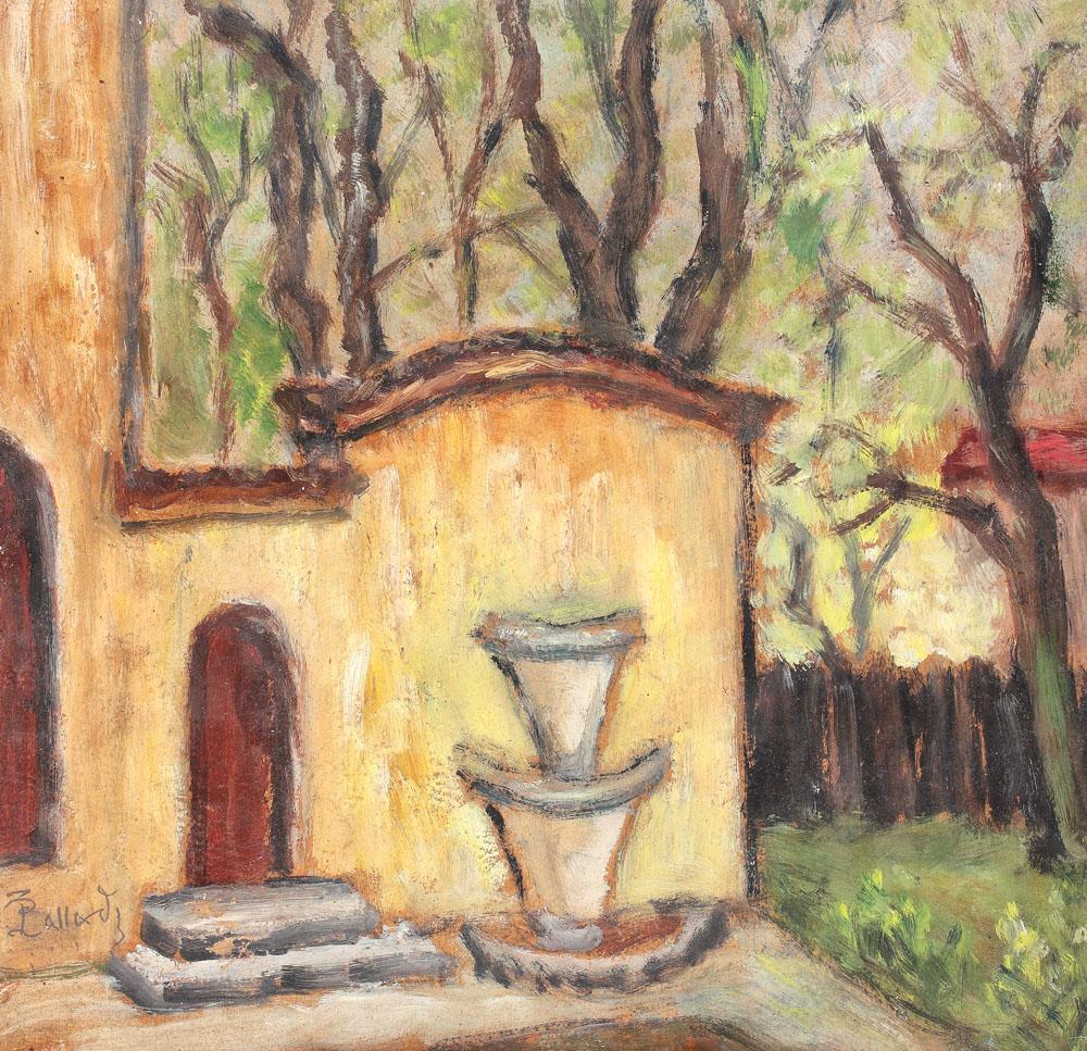 Cişmeaua de pe strada Spătarului Theodor Pallady tablo - Dekolata