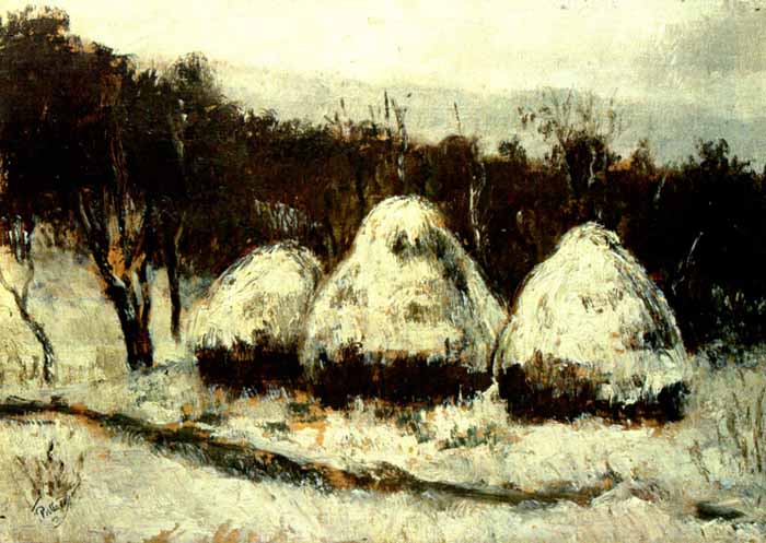 Haystacks Theodor Pallady tablo - Dekolata