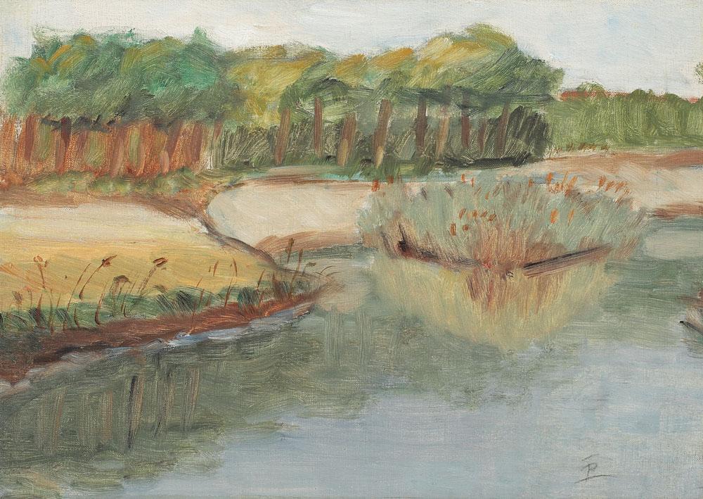 Lakeshore (1930) Theodor Pallady tablo - Dekolata