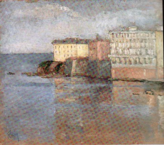 Landscape (Constantza) Theodor Pallady tablo - Dekolata