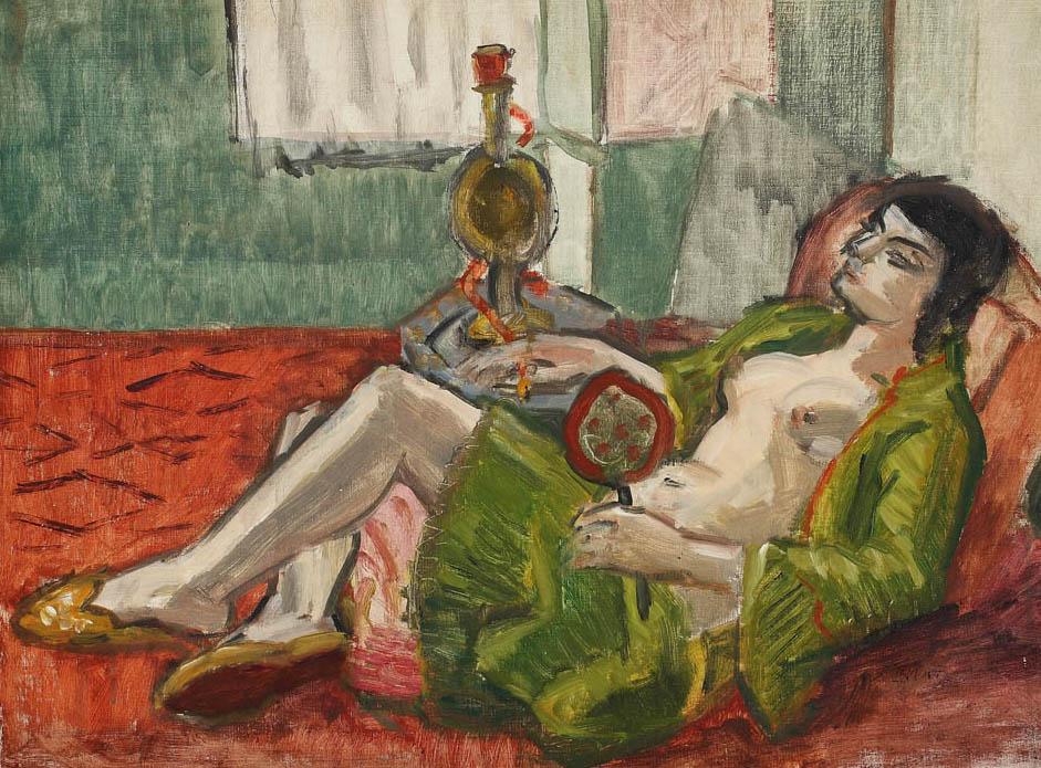 Opium Smoker Theodor Pallady tablo - Dekolata