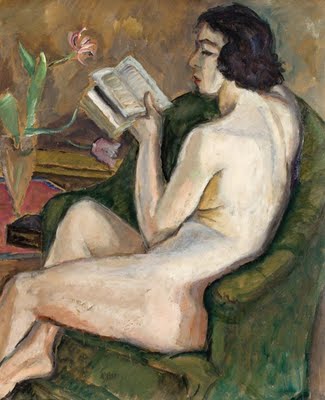 Reading Nude (Nu à la Lecture) Theodor Pallady tablo - Dekolata