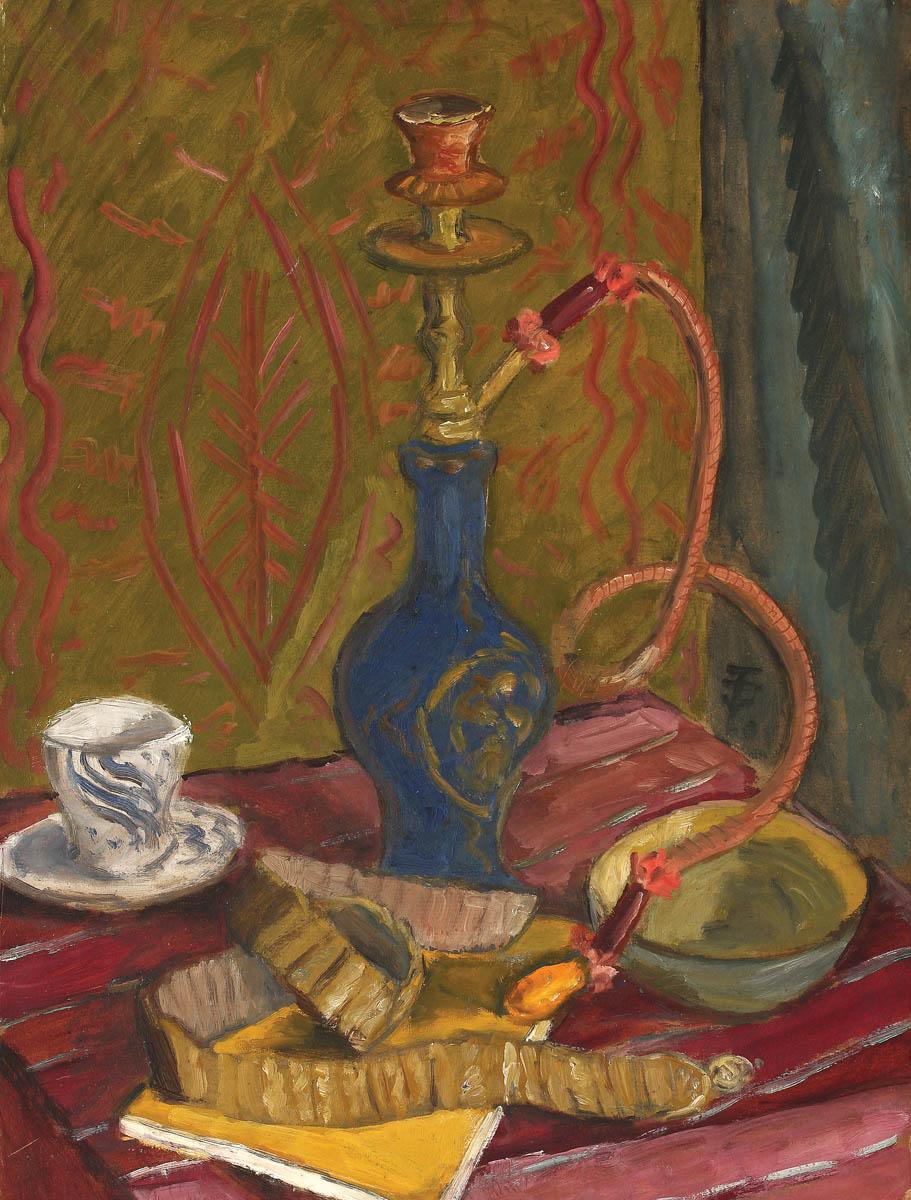 Still Life with Hubble Bubble – Theodor Pallady Tablo