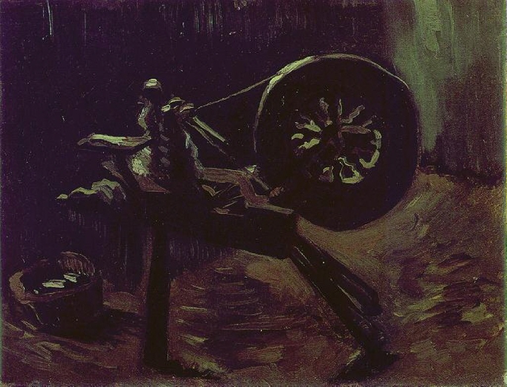 Bobbin Winder (1885) Vincent van Gogh tablo - Dekolata