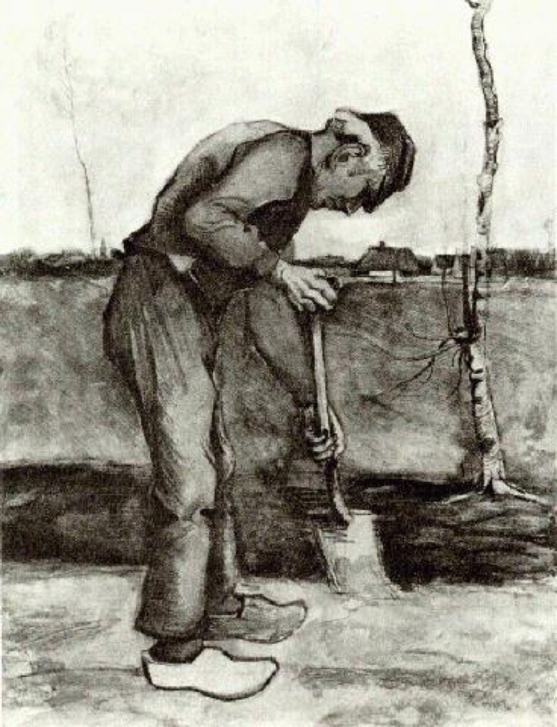 Digger (1881) Vincent van Gogh tablo - Dekolata