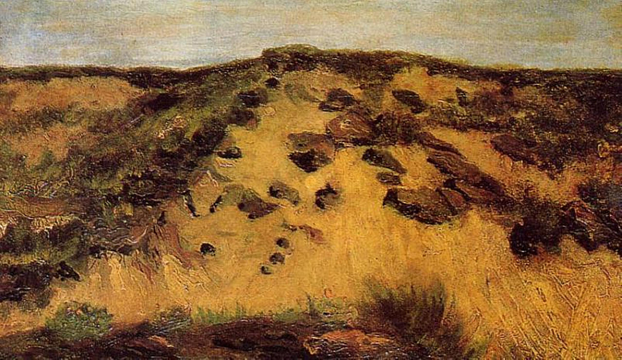 Dunes (1882) Vincent van Gogh tablo - Dekolata