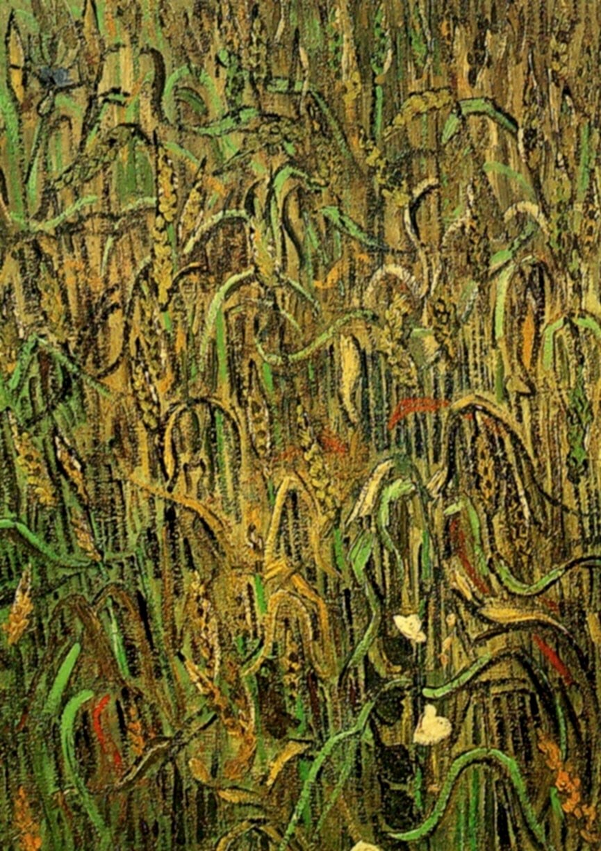 Ears of Wheat (1890) Vincent van Gogh tablo - Dekolata