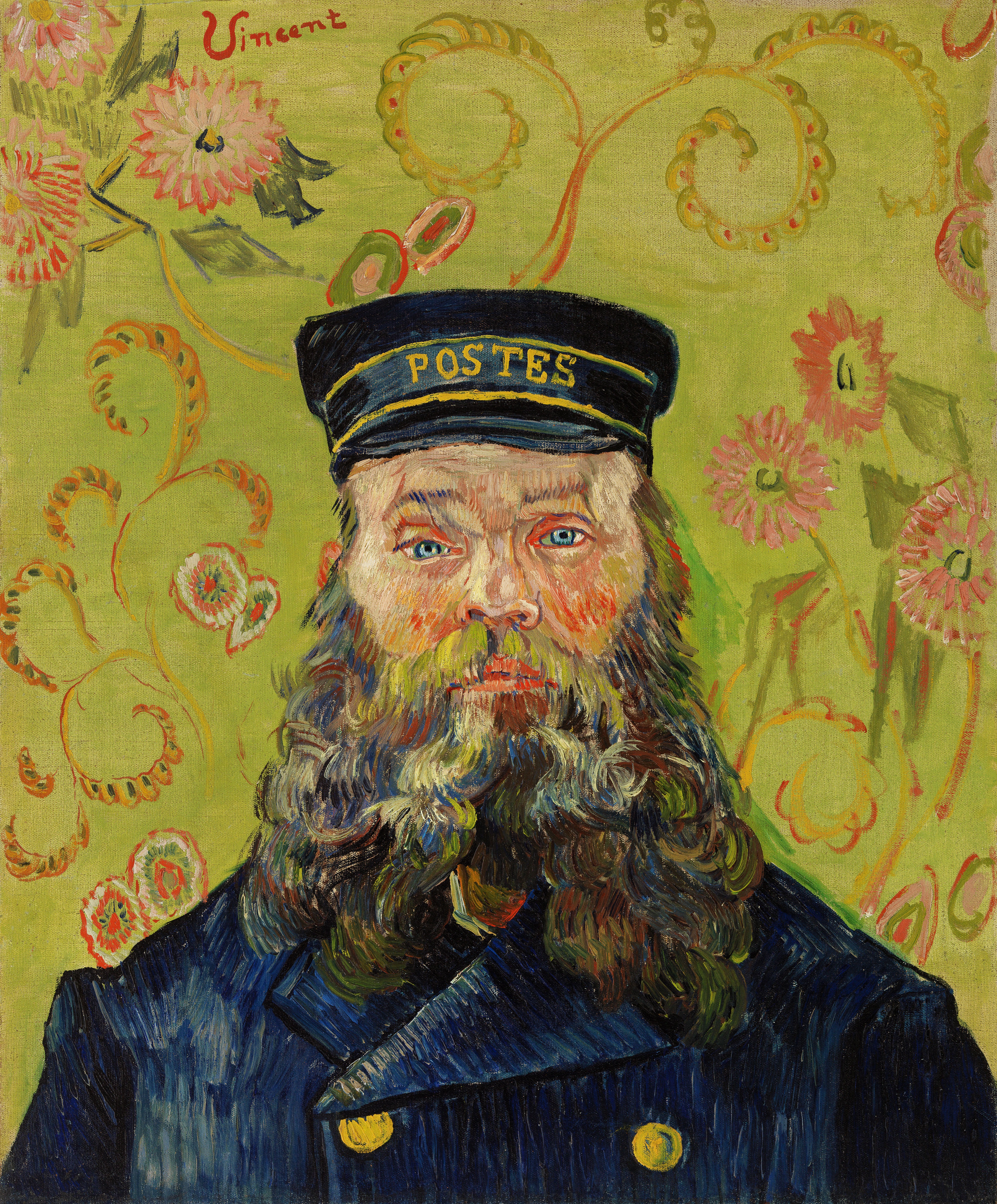 Joseph Etienne Roulin (1889) Vincent van Gogh tablo - Dekolata