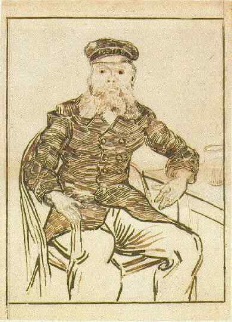 Joseph Roulin, Three Quarter Length (1888) Vincent van Gogh tablo - Dekolata