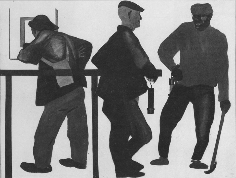 Donbass (1924) – Aleksandr Deyneka Tablo