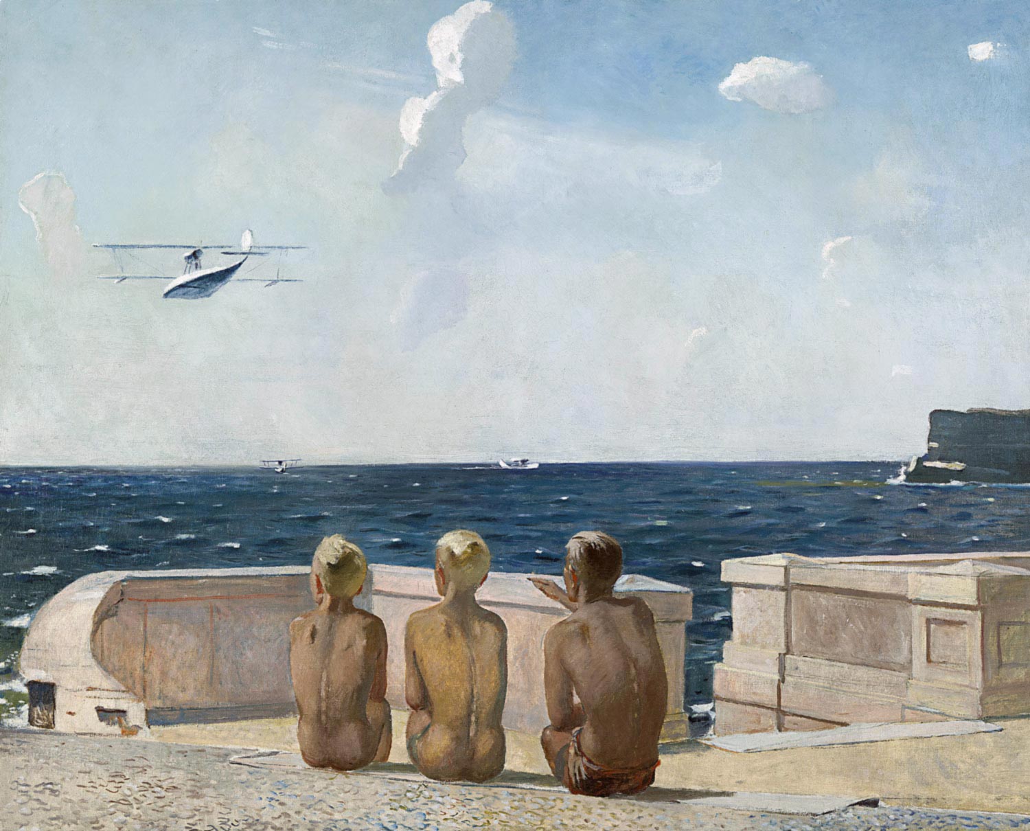 Future Pilots (1938) – Aleksandr Deyneka Tablo
