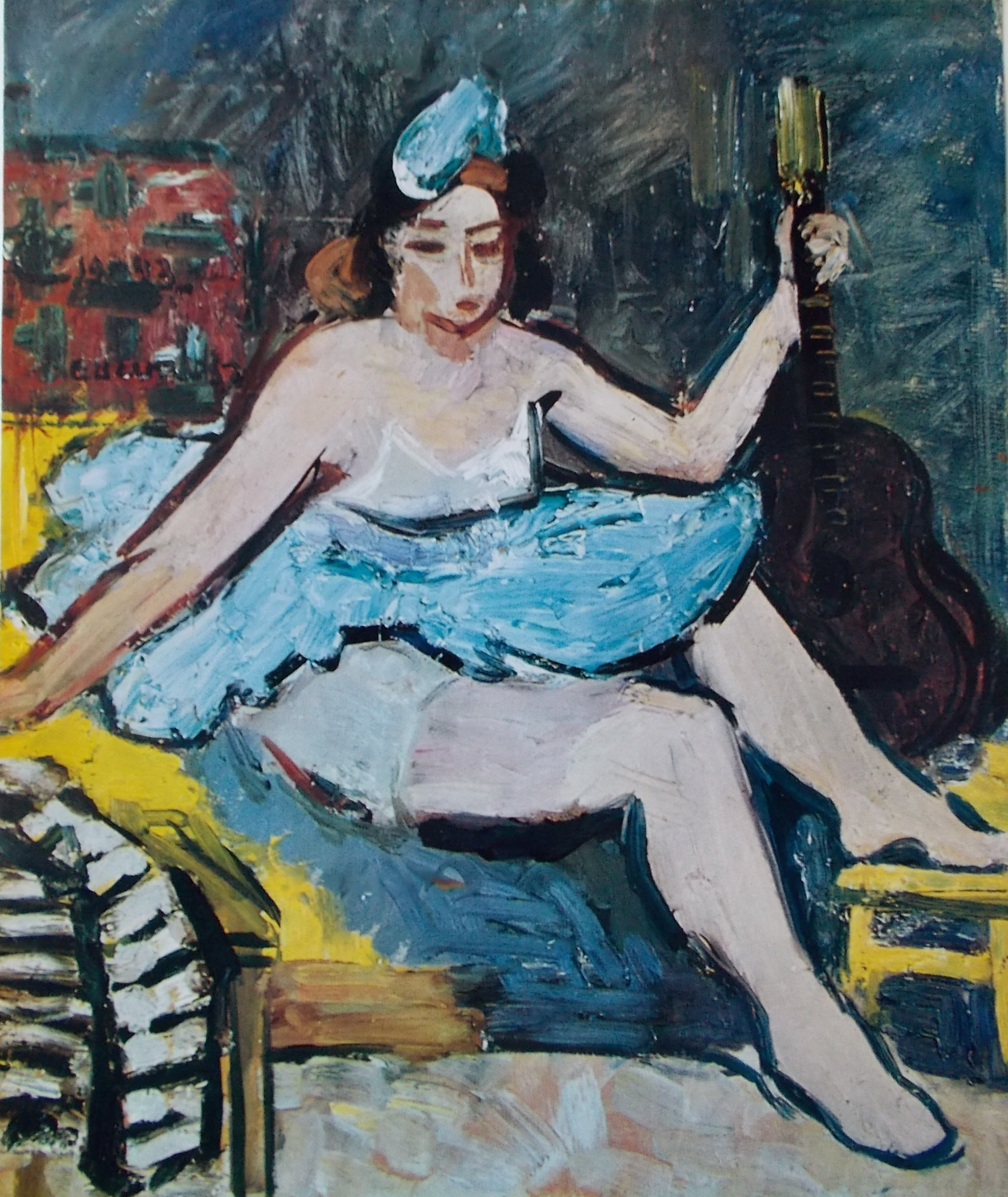 Ballet Dancer (1943) Alexandru Ciucurencu tablo - Dekolata