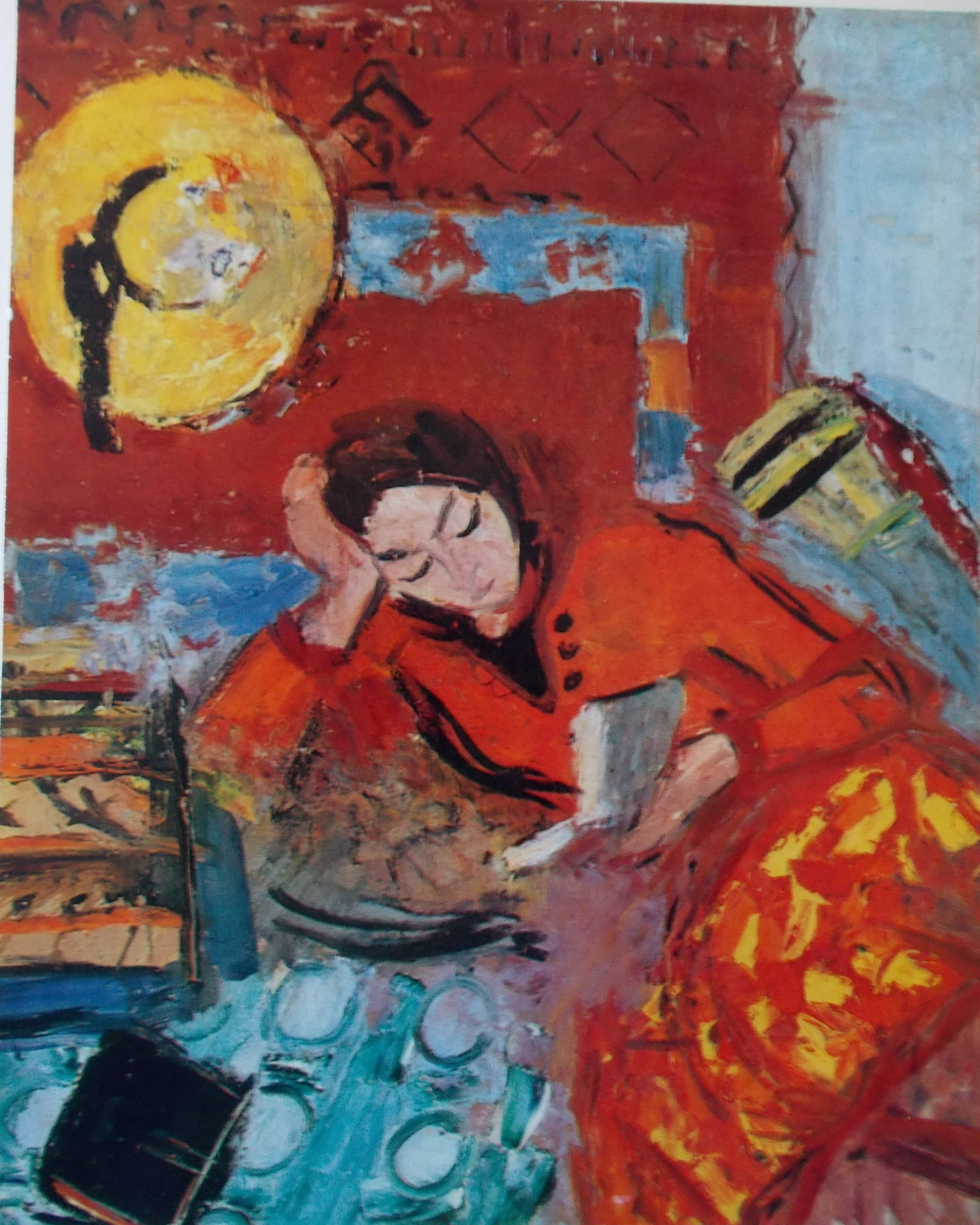 Interior with Woman (1941) – Alexandru Ciucurencu Tablo