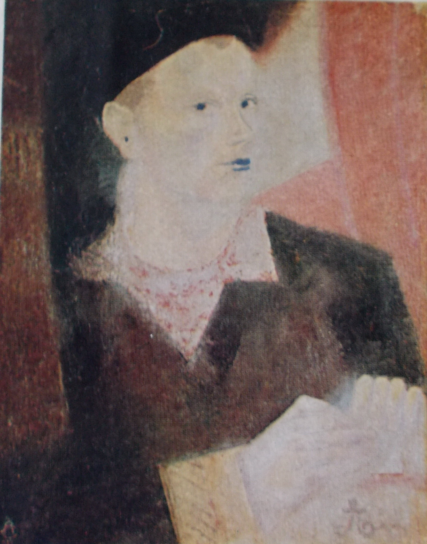 Self Portrait (1931) Alexandru Ciucurencu tablo - Dekolata