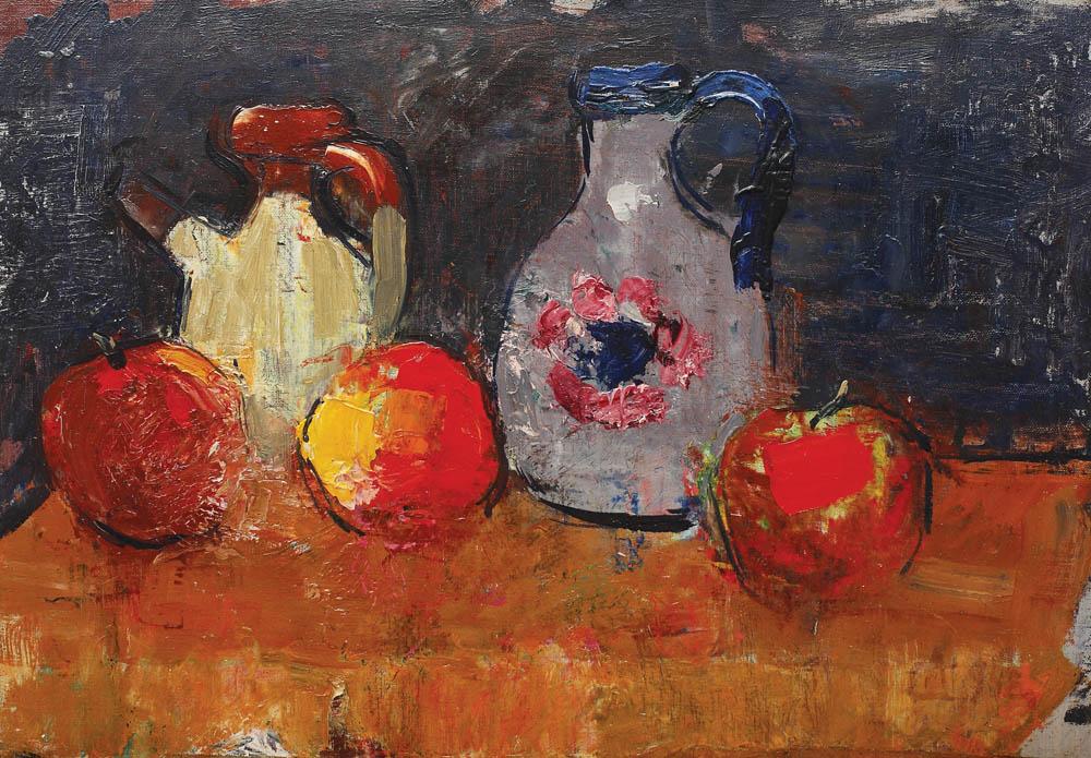 Still Life with Two Pots Alexandru Ciucurencu tablo - Dekolata