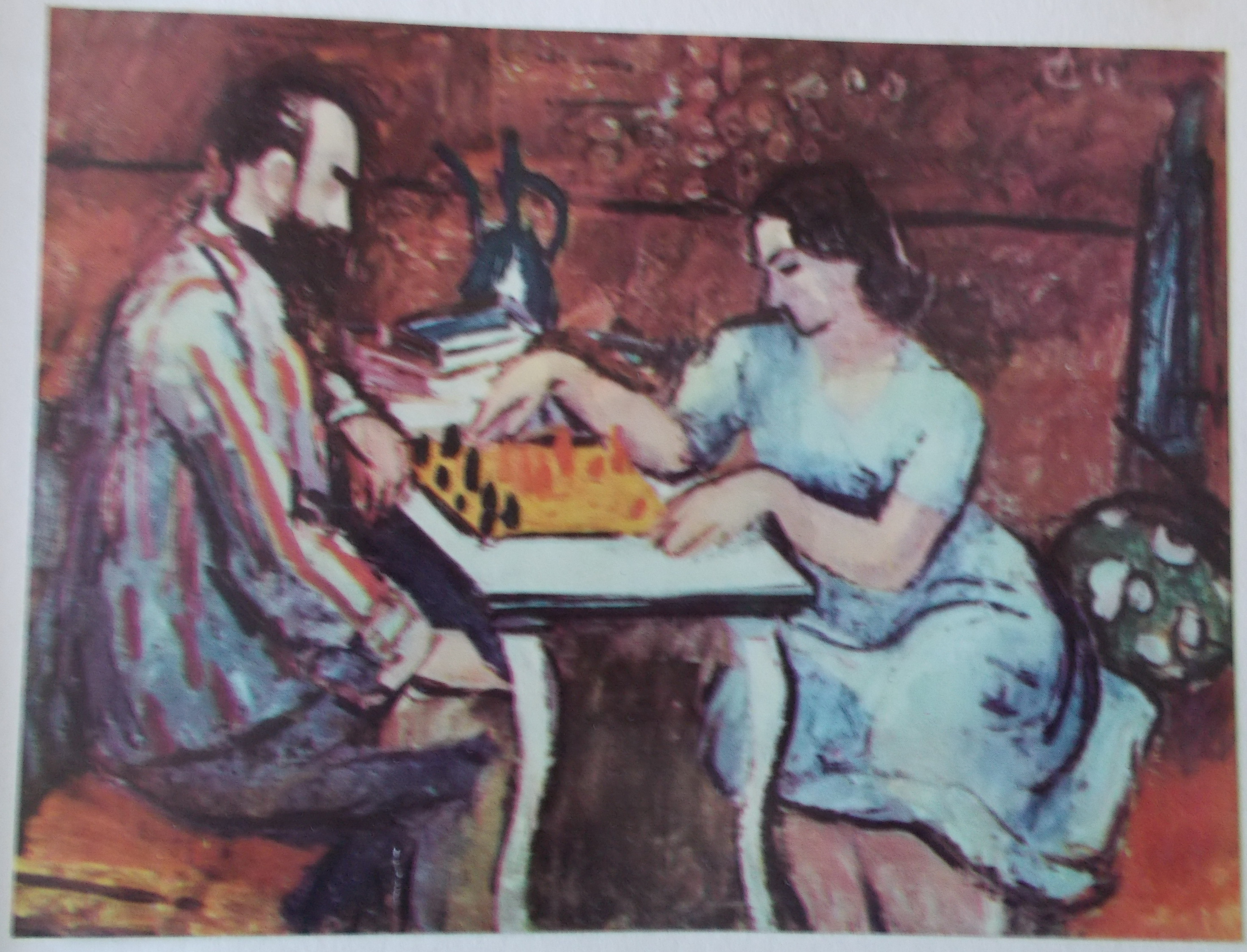 The Chess Players (1943) – Alexandru Ciucurencu Tablo
