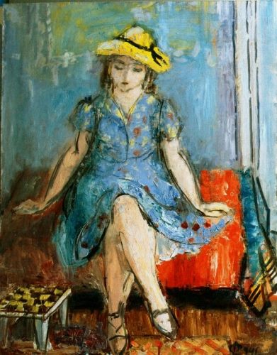Woman with Chess Table Alexandru Ciucurencu tablo - Dekolata