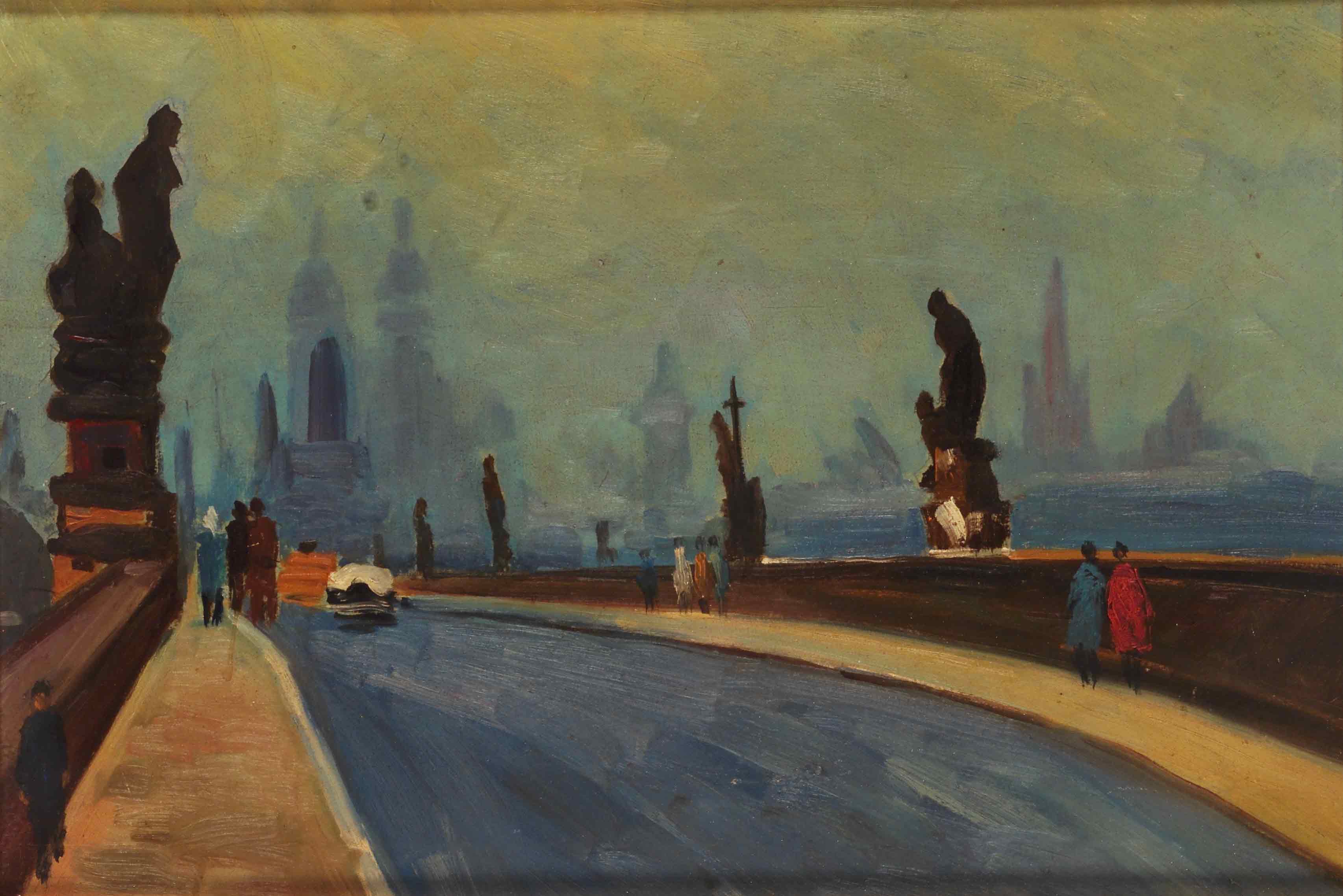 Charles bridge Boyukagha Mirzazade tablo - Dekolata