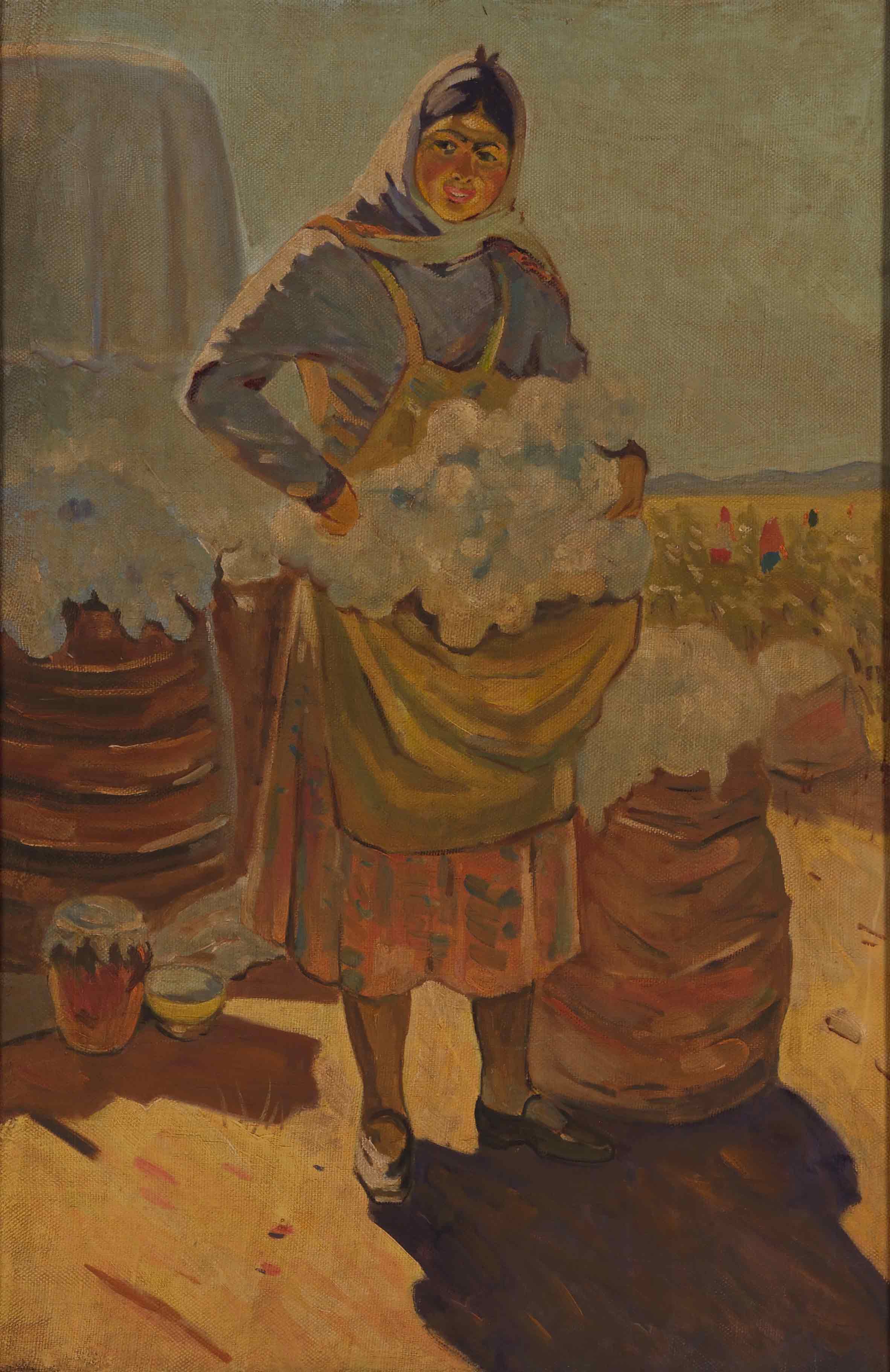 Cotton woman – Boyukagha Mirzazade Tablo