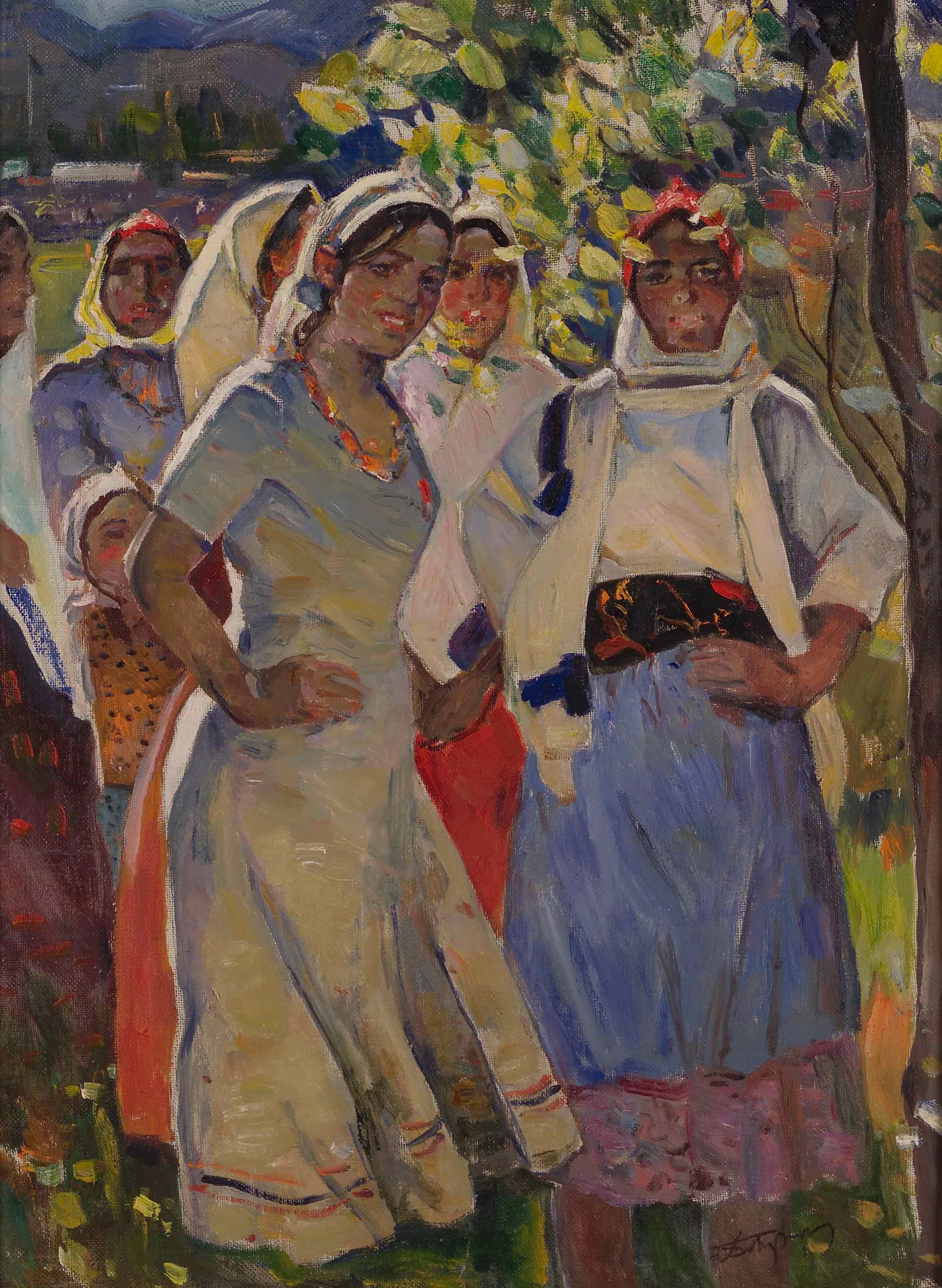 Grls from Lankaran Boyukagha Mirzazade tablo - Dekolata