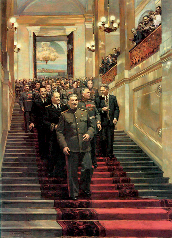 Reception in the Kremlin, May 24, (1945-1947) Dmitry Nalbandyan tablo - Dekolata